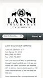 Mobile Screenshot of lanniinsurance.com